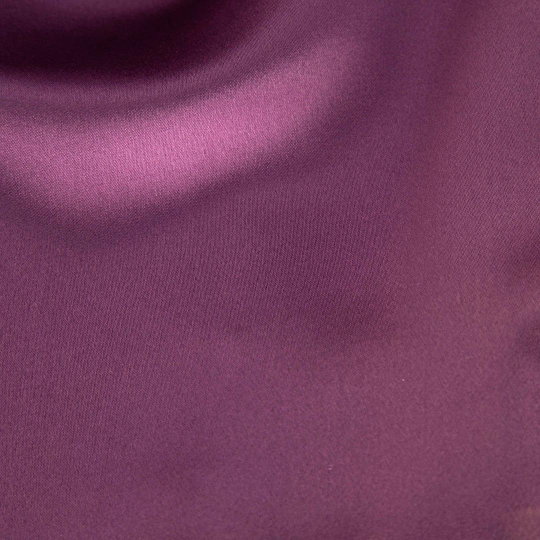 Women's Versace Purple Silk Embellished Strapless Gown Size XS For Sale