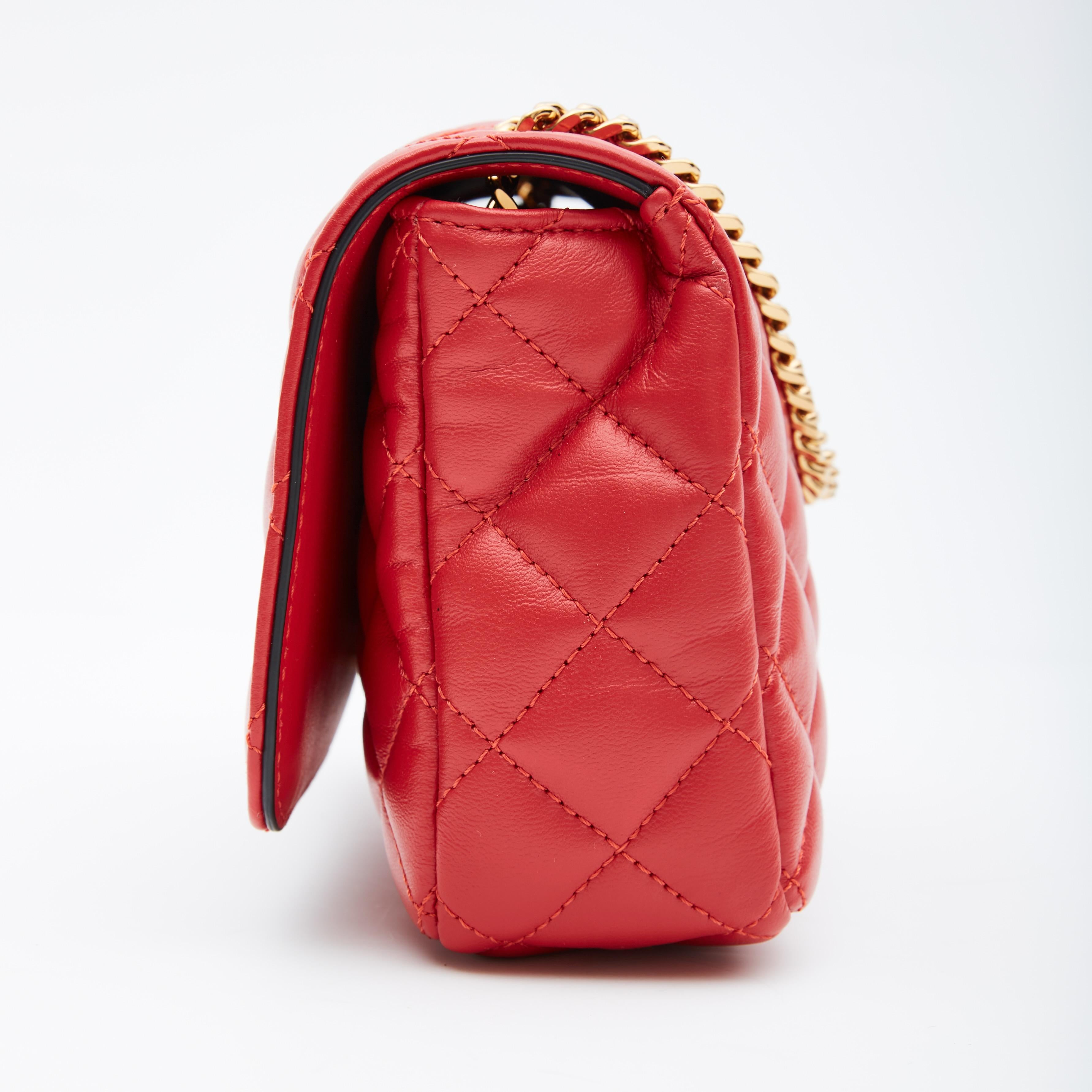 versace purse red