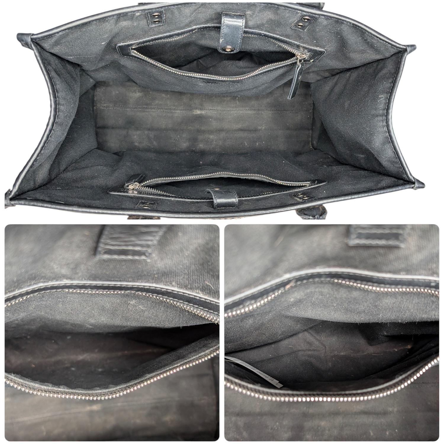 Versace Raffia Studded La Medusa Large Tote For Sale 1
