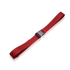 Versace rot Leinwand griechischen Muster Unisex verstellbaren Gürtel eine Größe