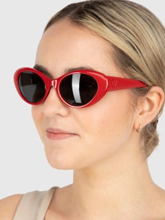 Versace Red Cat Eye Sunglasses