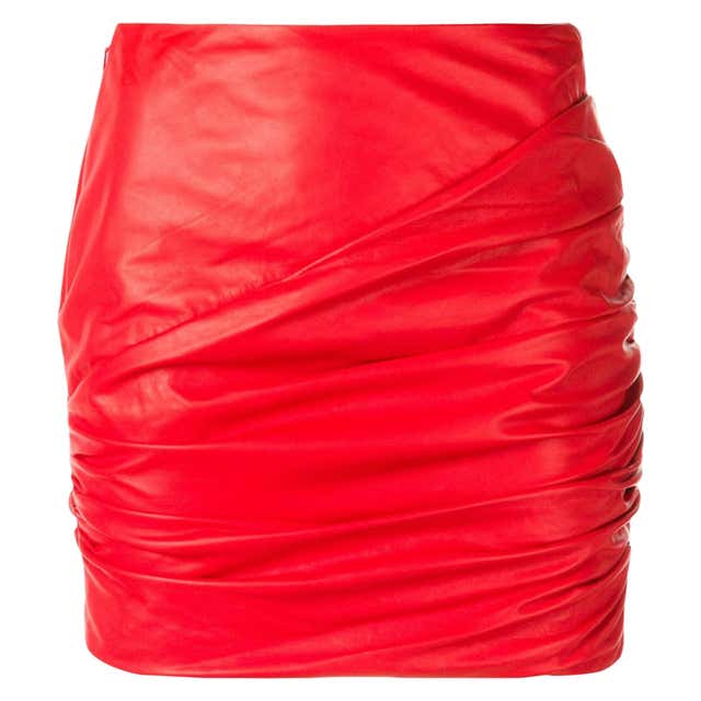 Adolfo Crystal Pleated Silk Maxi Skirt For Sale at 1stDibs | silk ...