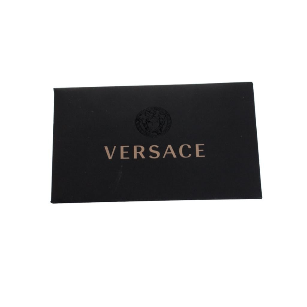 Versace Red Leather Studded Shoulder Bag 4