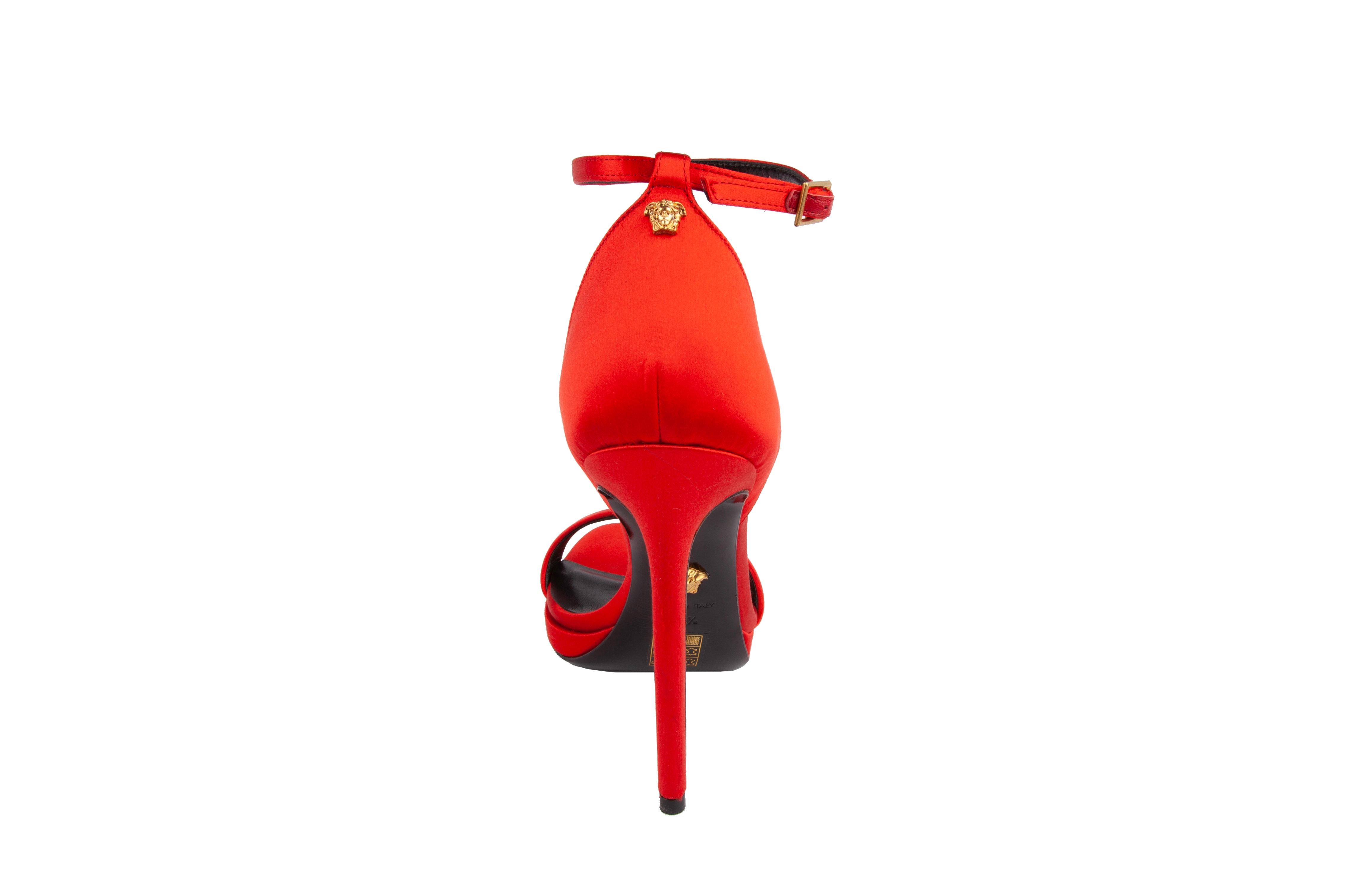 versace red heels