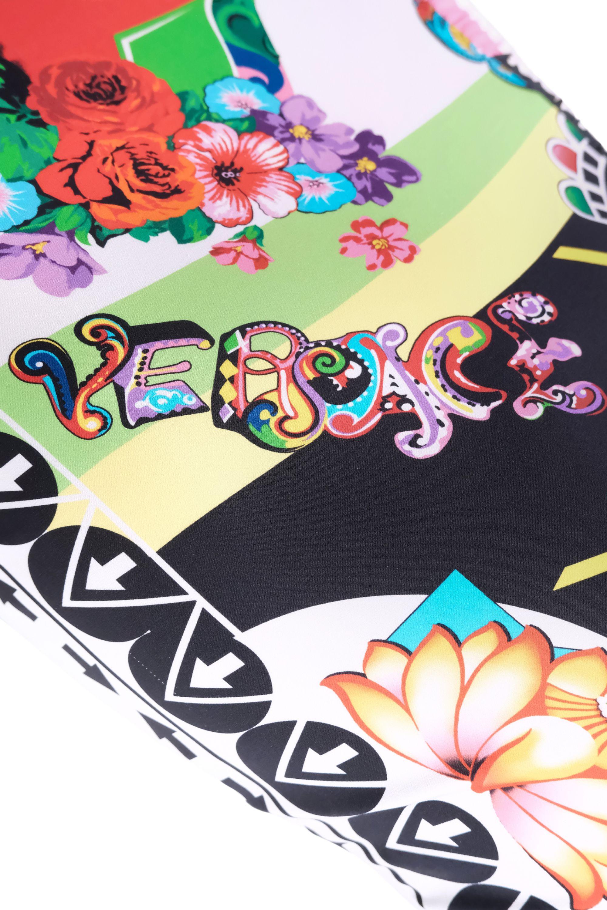 Versace Resort 2013 Vestido con estampado musical 3