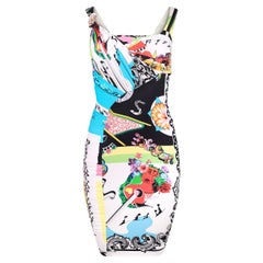 Versace Resort 2013 Music Print Dress