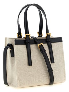 Versace Rivière Tote Bag — Beige