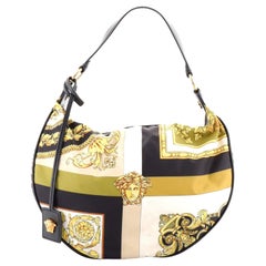 Versace : Rodeo Pop Shoulder Bag Printed Nylon