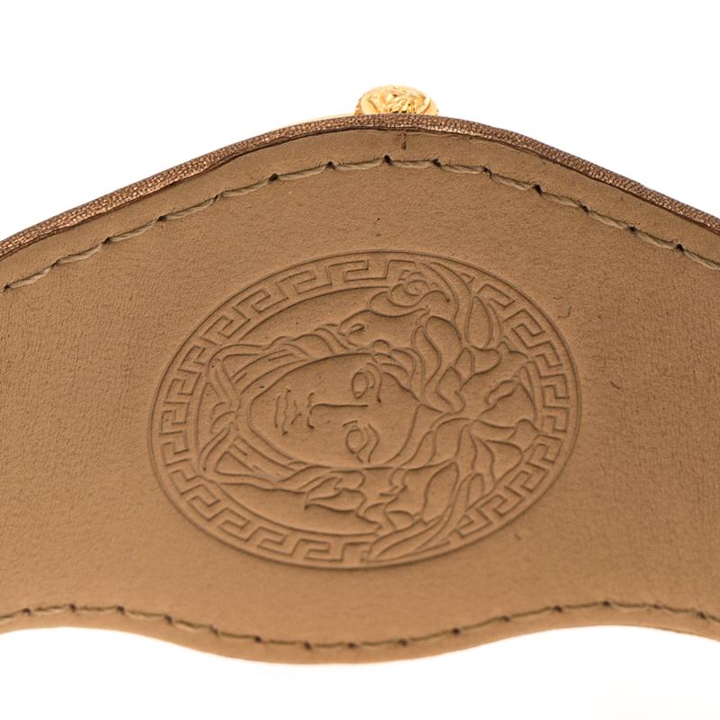 Versace Rose Gold Plated Stainless Steel  Signature VLA Women's Wristwatch 35 mm 2