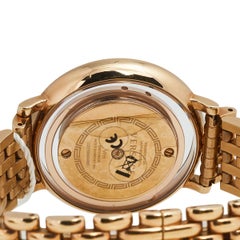 Versace Rose Gold Stainless Steel Venus VFH050013 Women's Wristwatch 39 mm