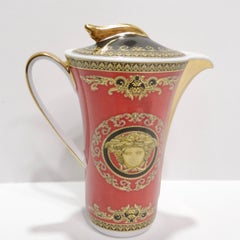 Versace Rosenthal 1990er Medusa-Kaffeekanne aus Medusa