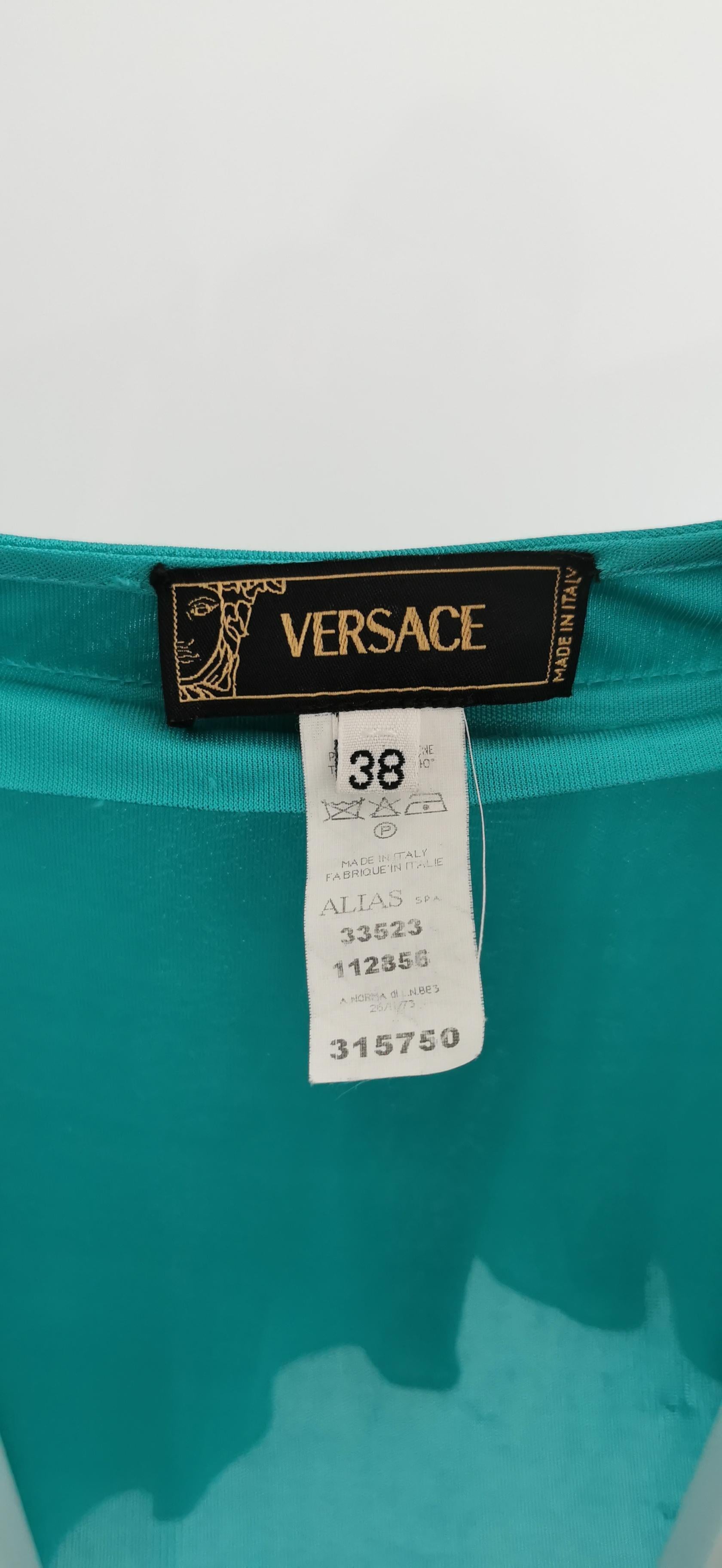 Versace ruffle dress, SS 2004 In Good Condition In London, GB