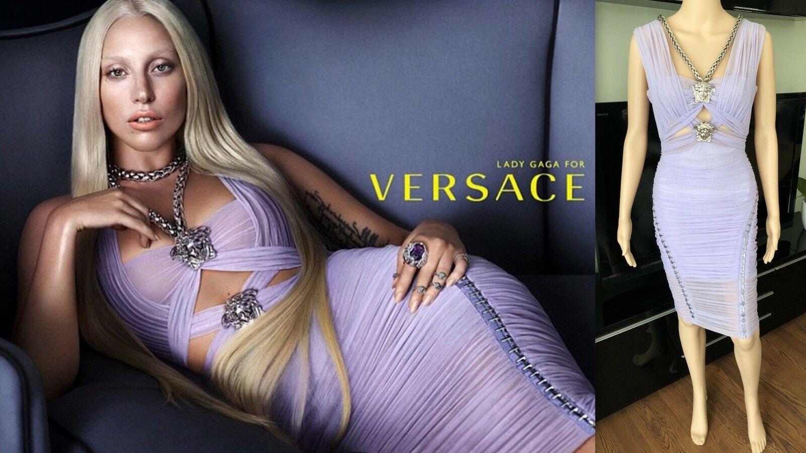 versace sheer dress