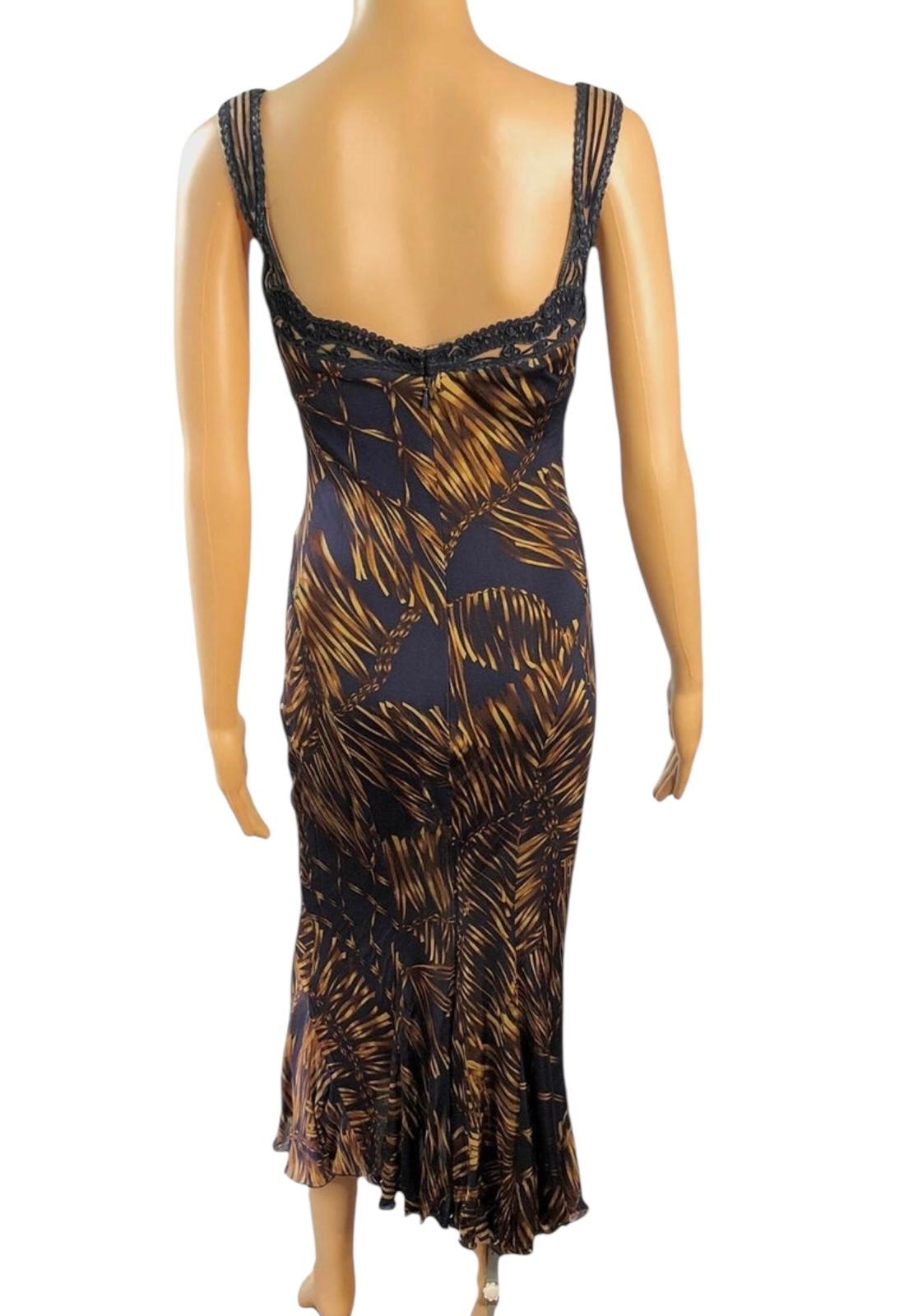 Versace S/S 2006 Runway Unworn Bustier Bra Midi Dress Neuf - En vente à Naples, FL
