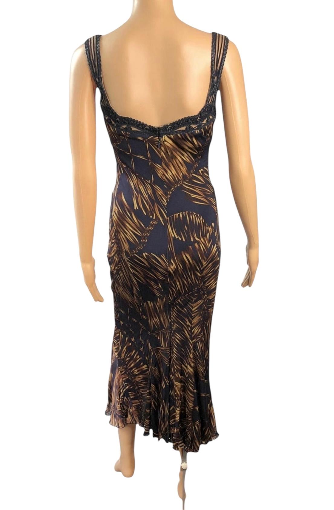 Versace S/S 2006 Runway Unworn Bustier Bra Midi Dress en vente 3