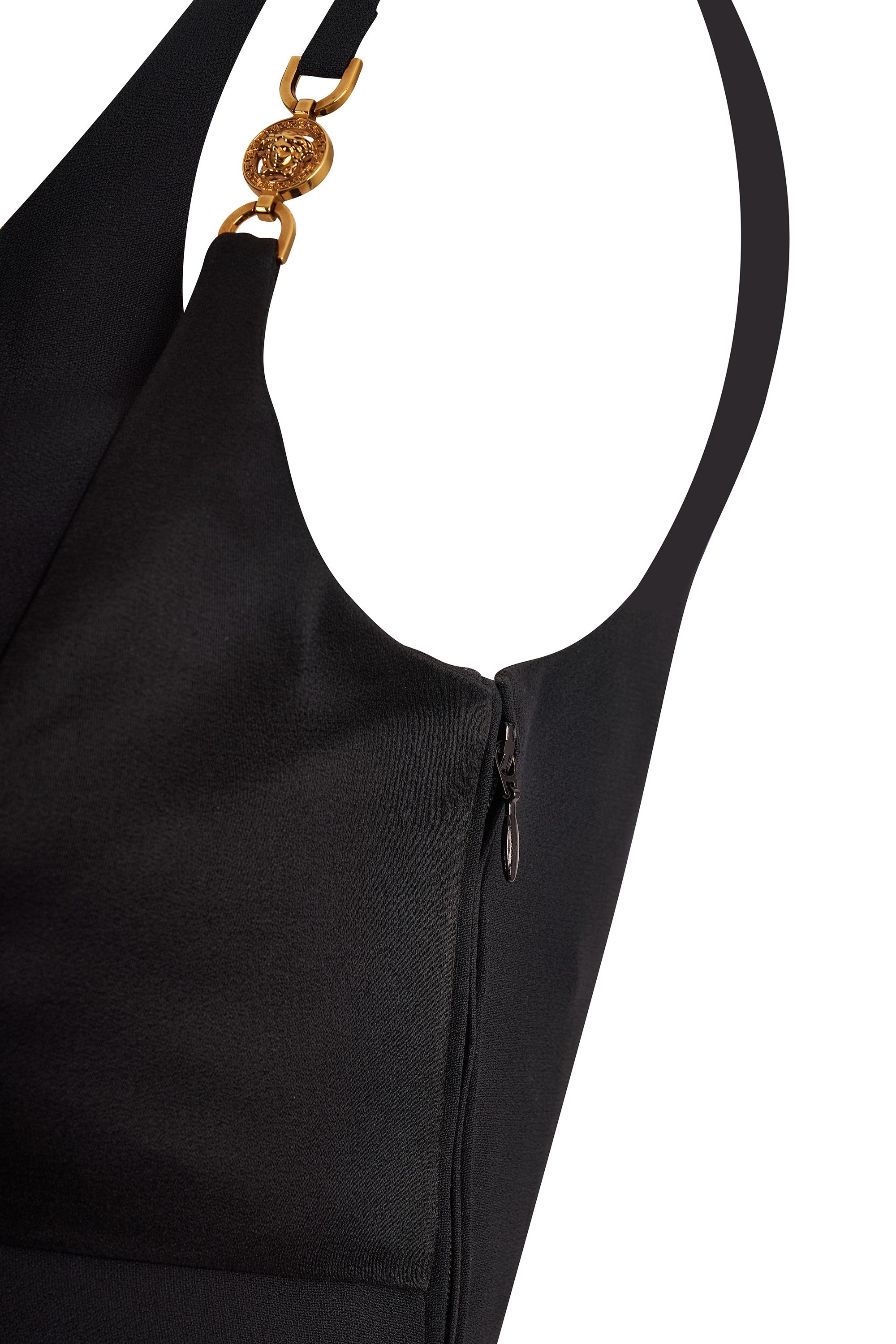 Versace S/S 2021 Medusa Hardware Corset Top In Excellent Condition For Sale In London, GB