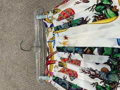 Versace Seashore Print Skirt Size EU 36