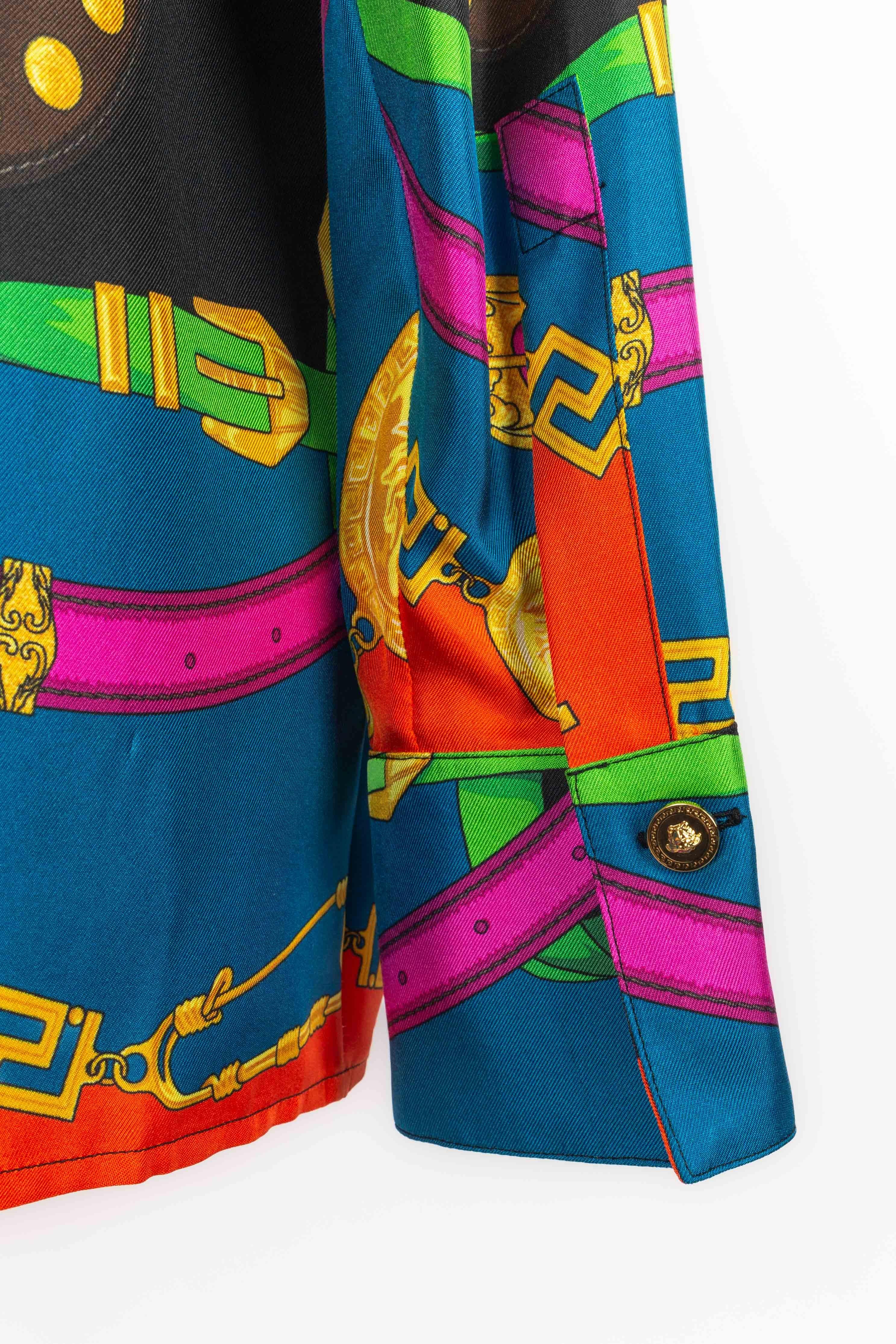 Donna Camicia di seta Versace in vendita
