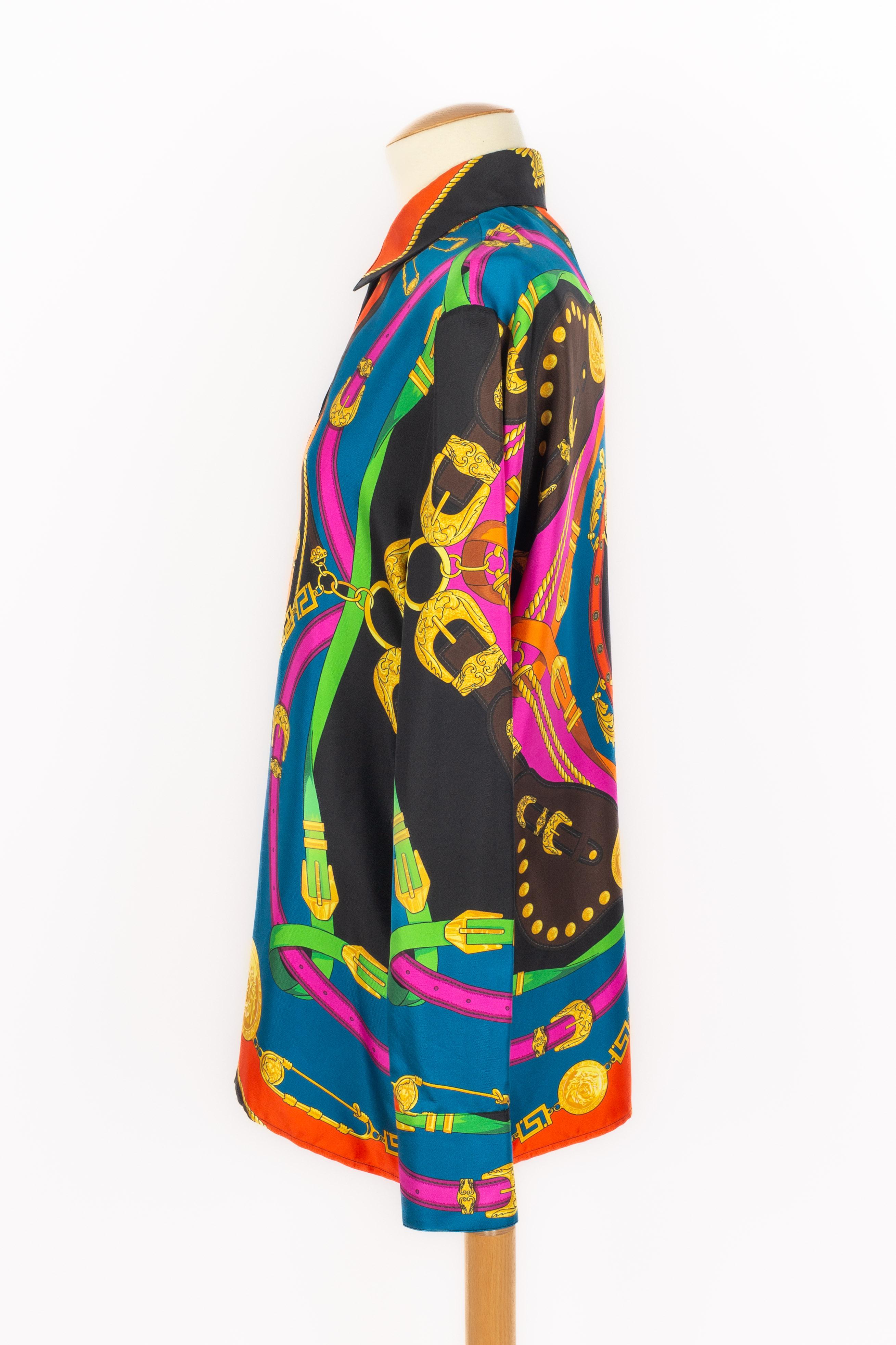 Camicia di seta Versace in vendita 2