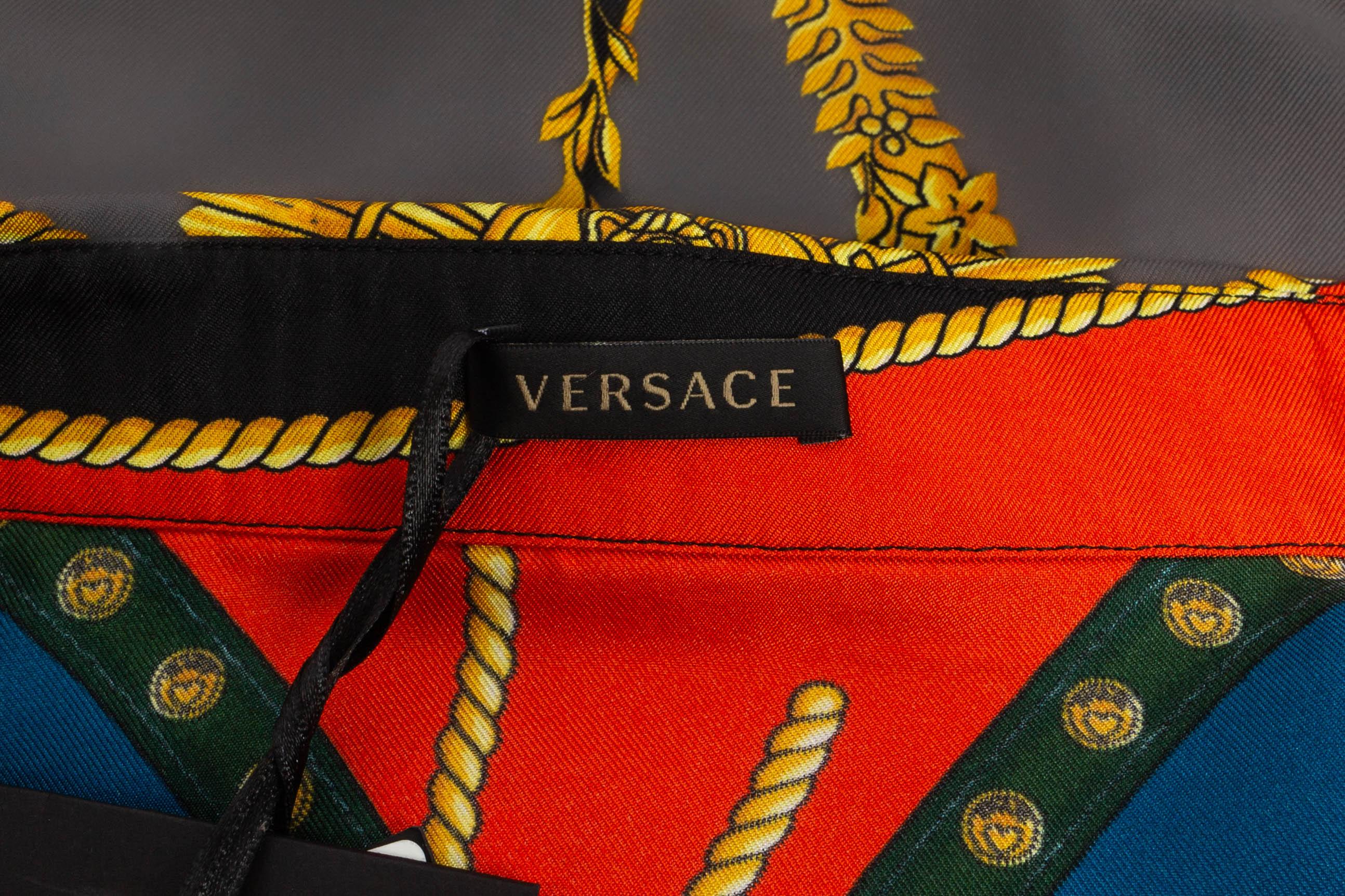 Camicia di seta Versace in vendita 4