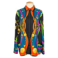 Chemise en soie Versace