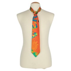 Versace silk tie