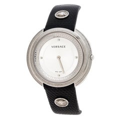 Versace Silver Stainless Steel Thea A7Q Women's Wristwatch 39MM