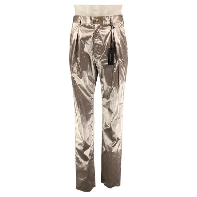 Silver Trousers - 47 For Sale on 1stDibs | mens silver slacks, mens ...