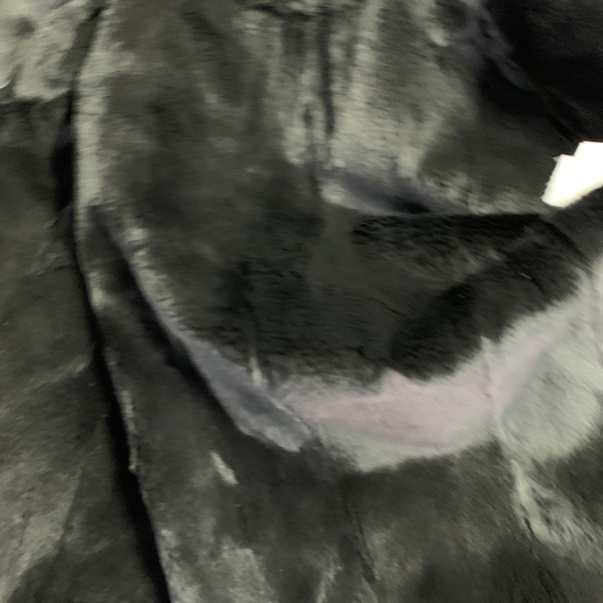 Versace Taglia 38 Giacca da moto in pelle nera e finto shearling in vendita 4