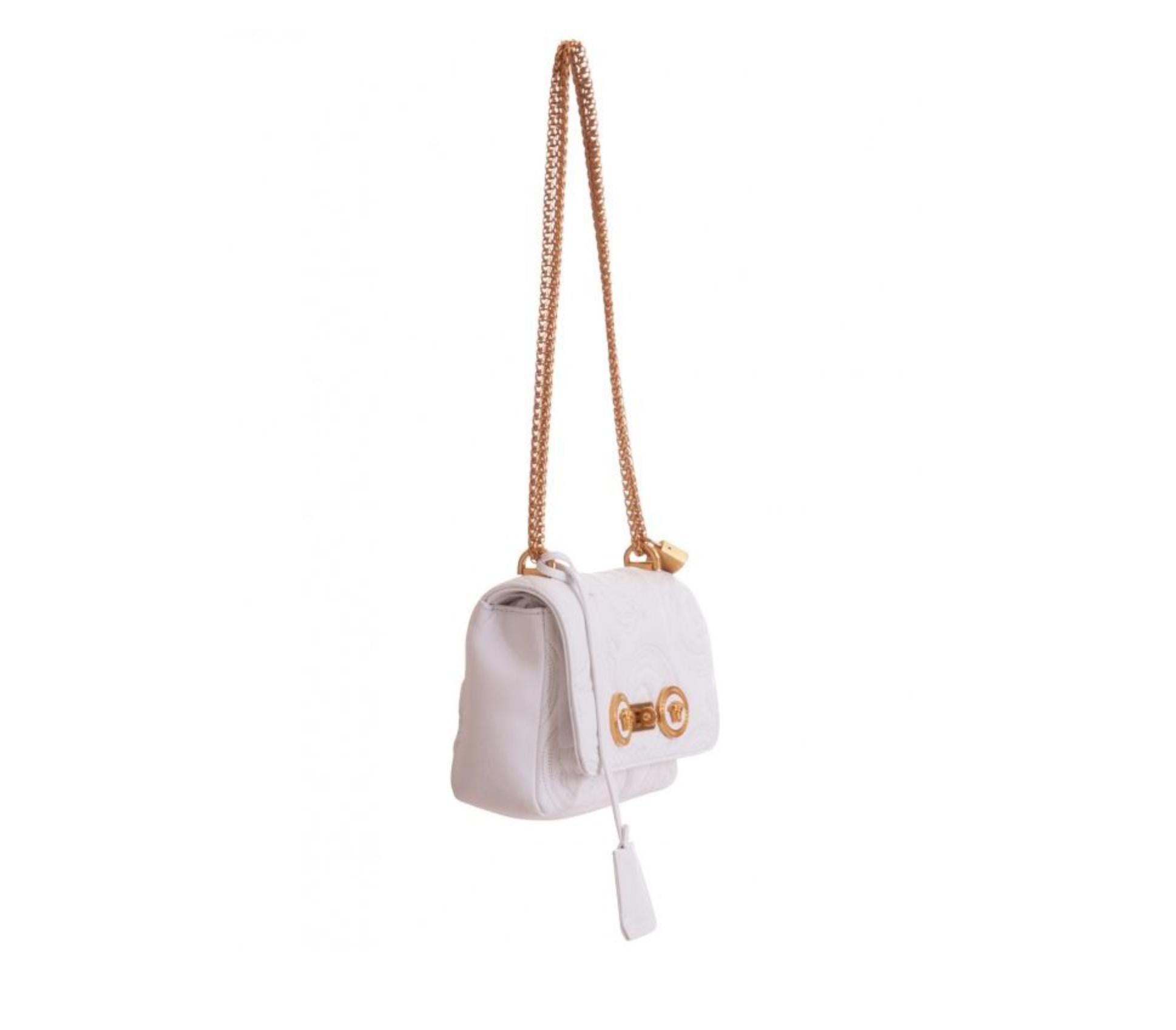 white embroidered bag