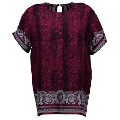 Versace Snake Print Shirt - size S/M