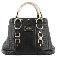 Versace Snap Out of It Tote Matelasse Leather Small at 1stDibs