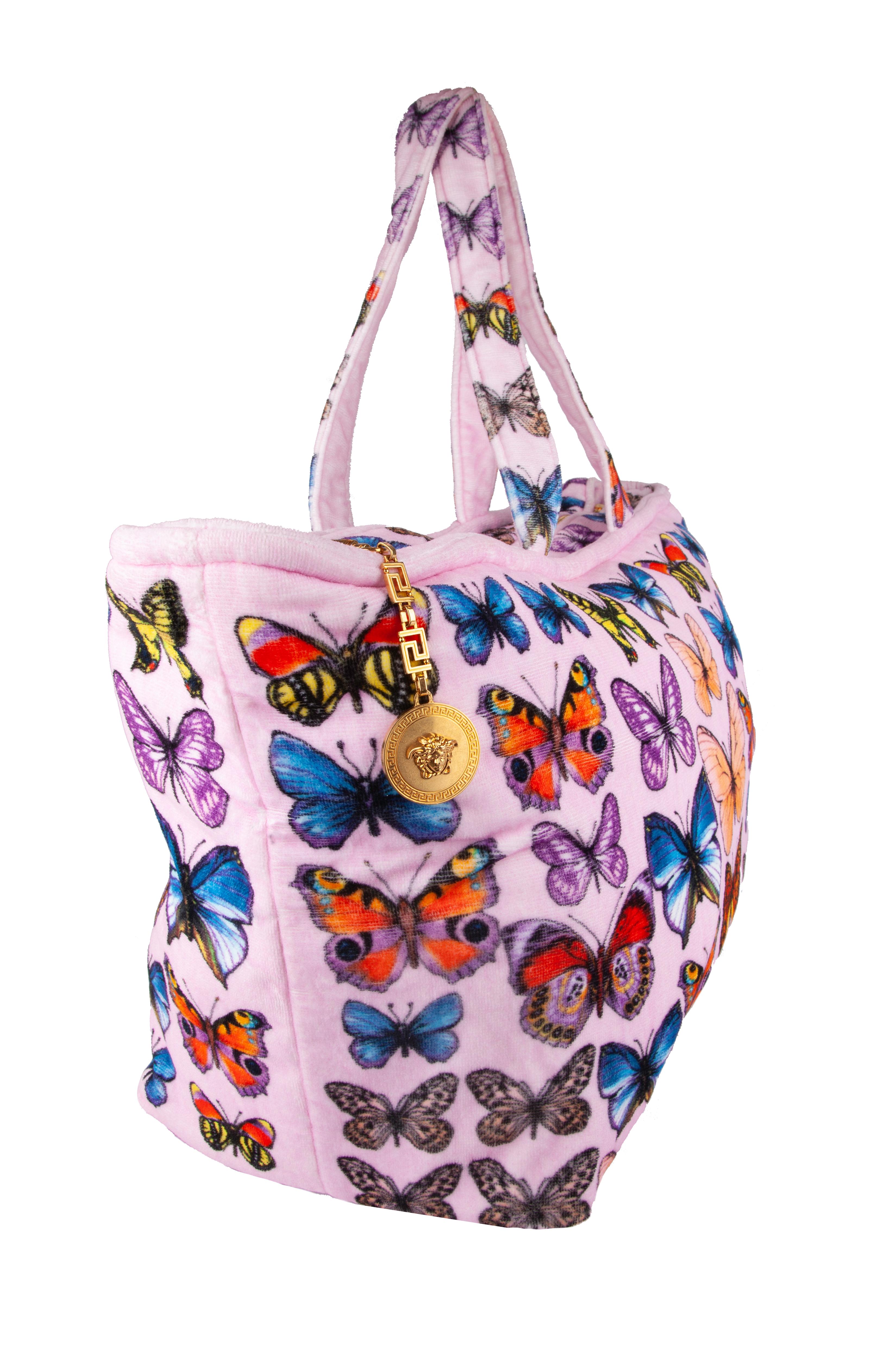 versace butterfly bag
