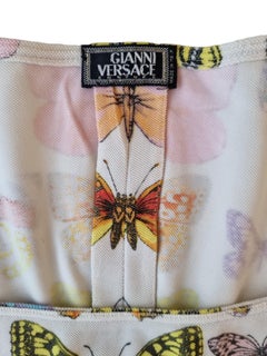 Versace SS 1995 butterfly runway dress
