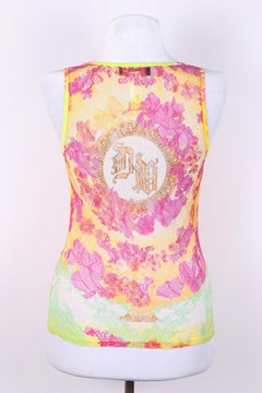 Versace SS 2004 Silk Top / Vintage Silk Top.