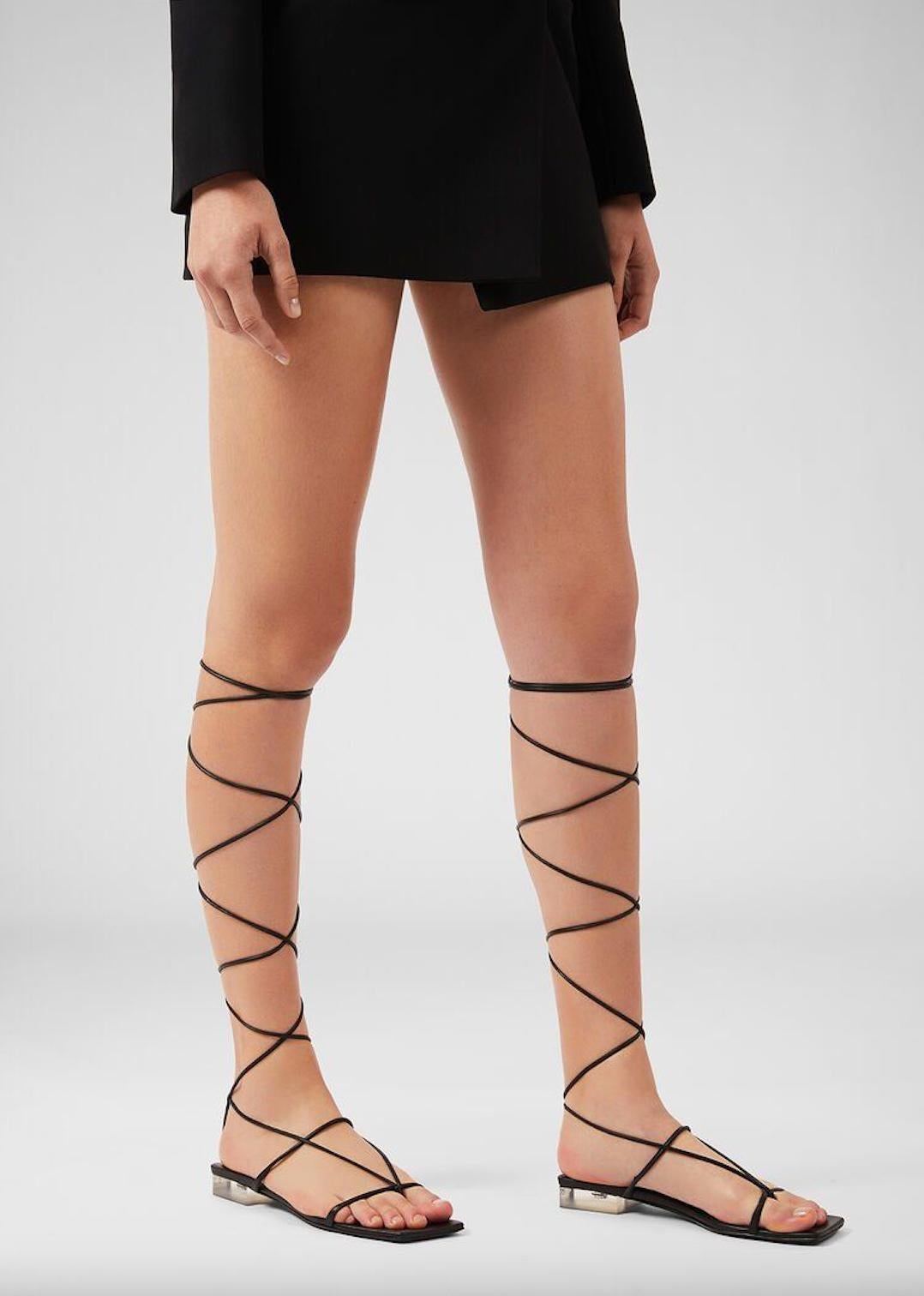 Versace top antheia sandals