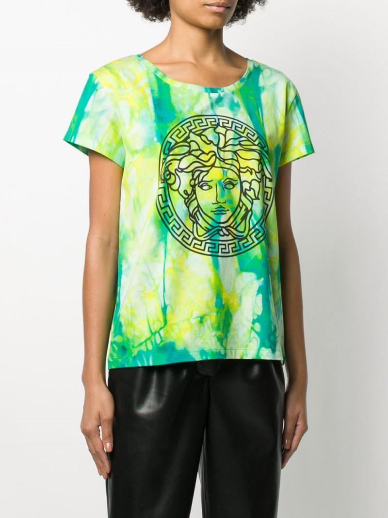 versace tie dye shirt