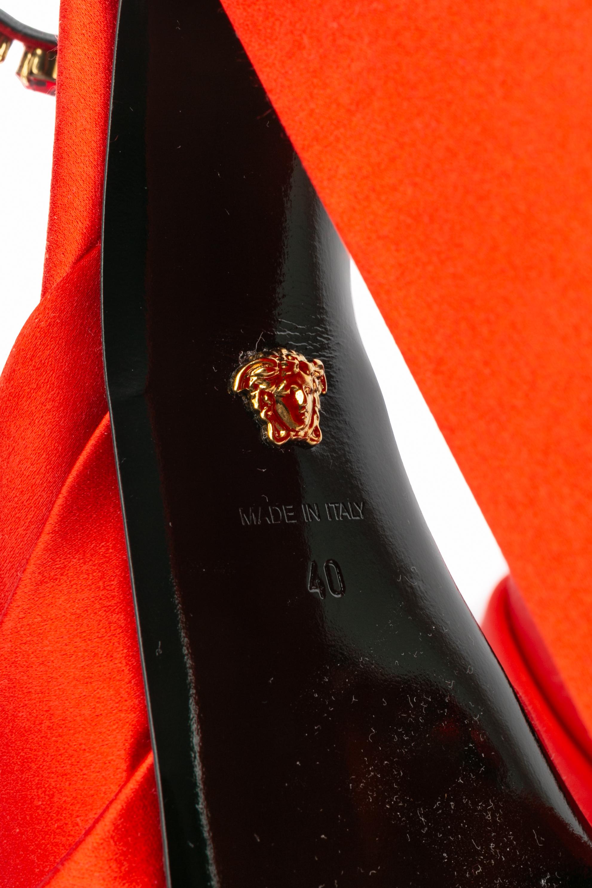Versace Stöckelschuhe 'Medusa Aevitas' im Angebot 3