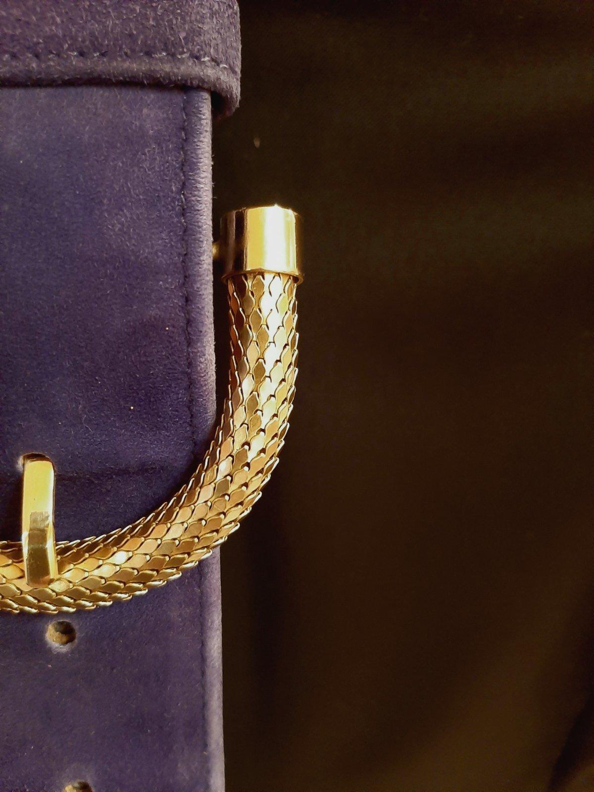 Versace suede Vintage belt from 1990s 12