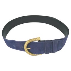 Versace suede Vintage belt from 1990s