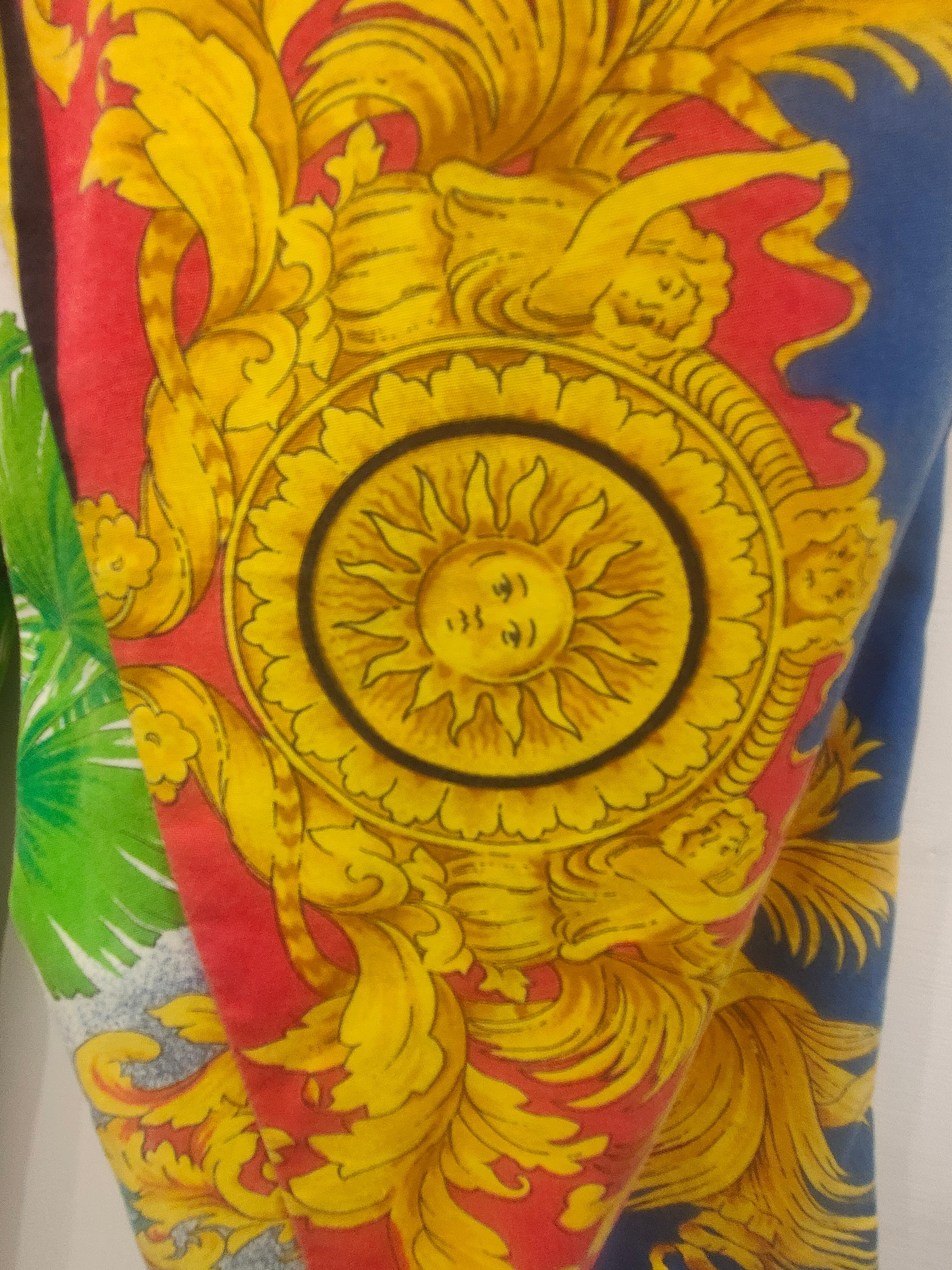 Pantalones Versace Sol Barroco en Bueno estado para la venta en Capri, IT