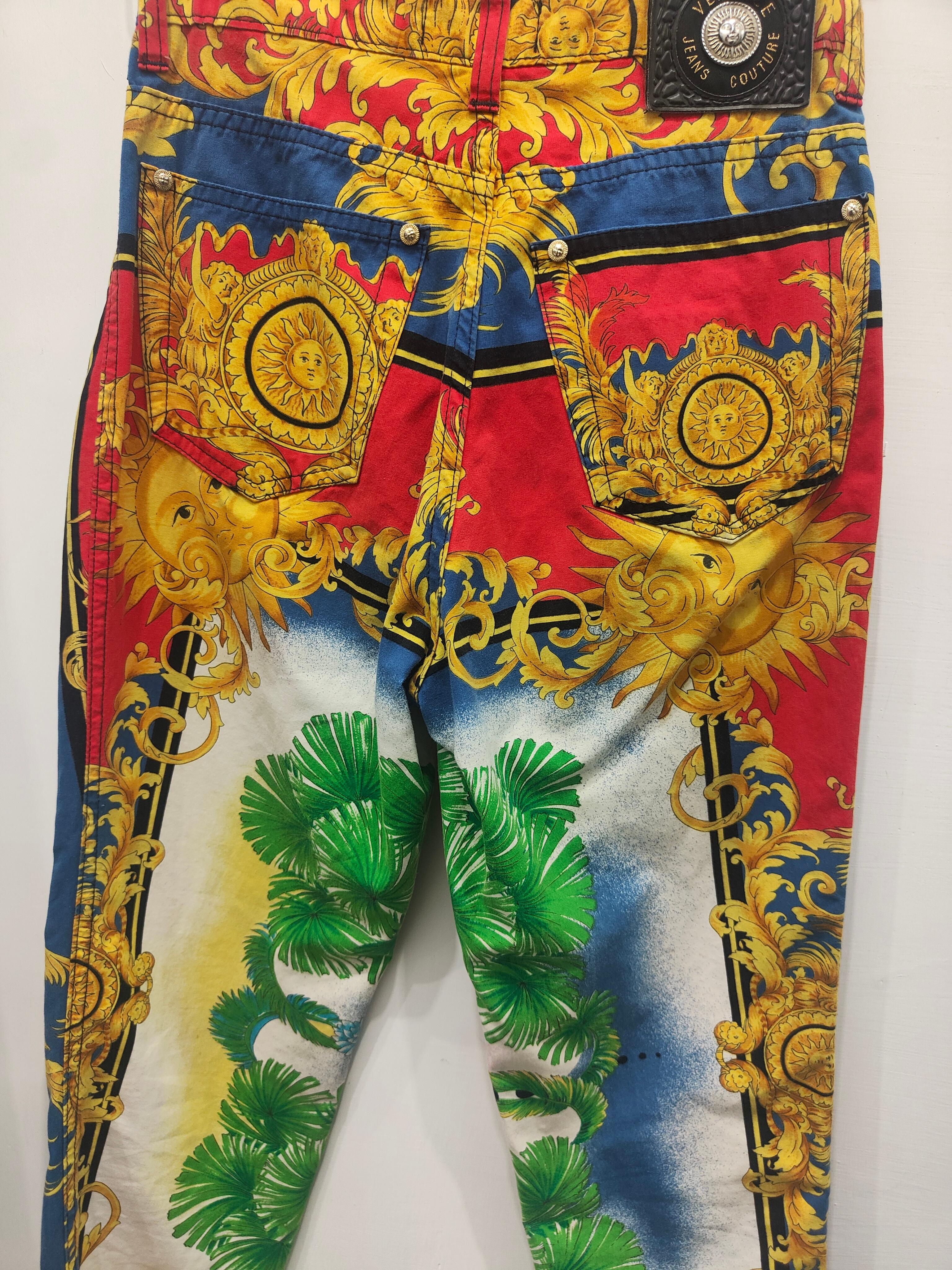 Femenino o masculino Pantalones Versace Sol Barroco en venta