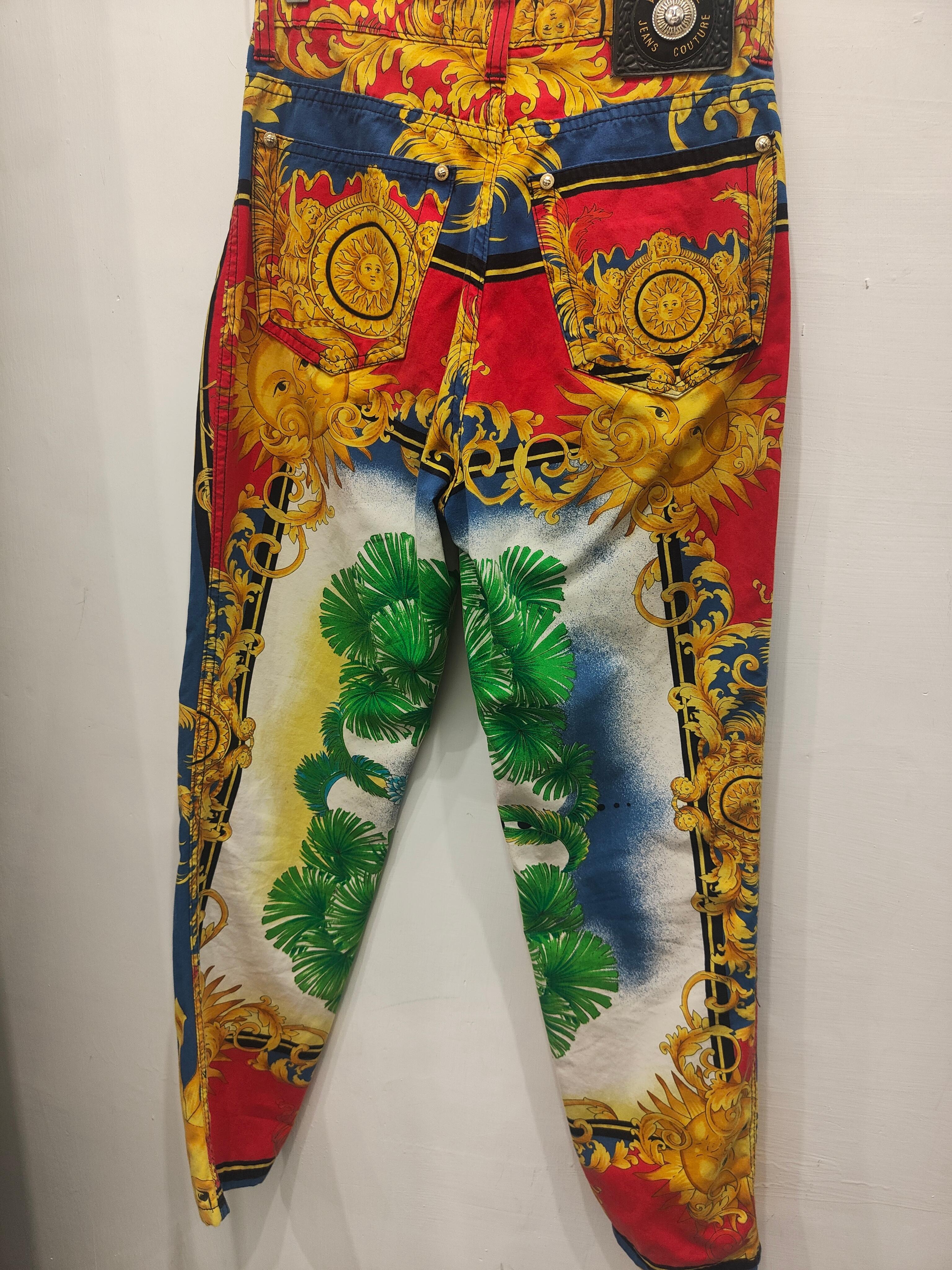 Pantalones Versace Sol Barroco en venta 1