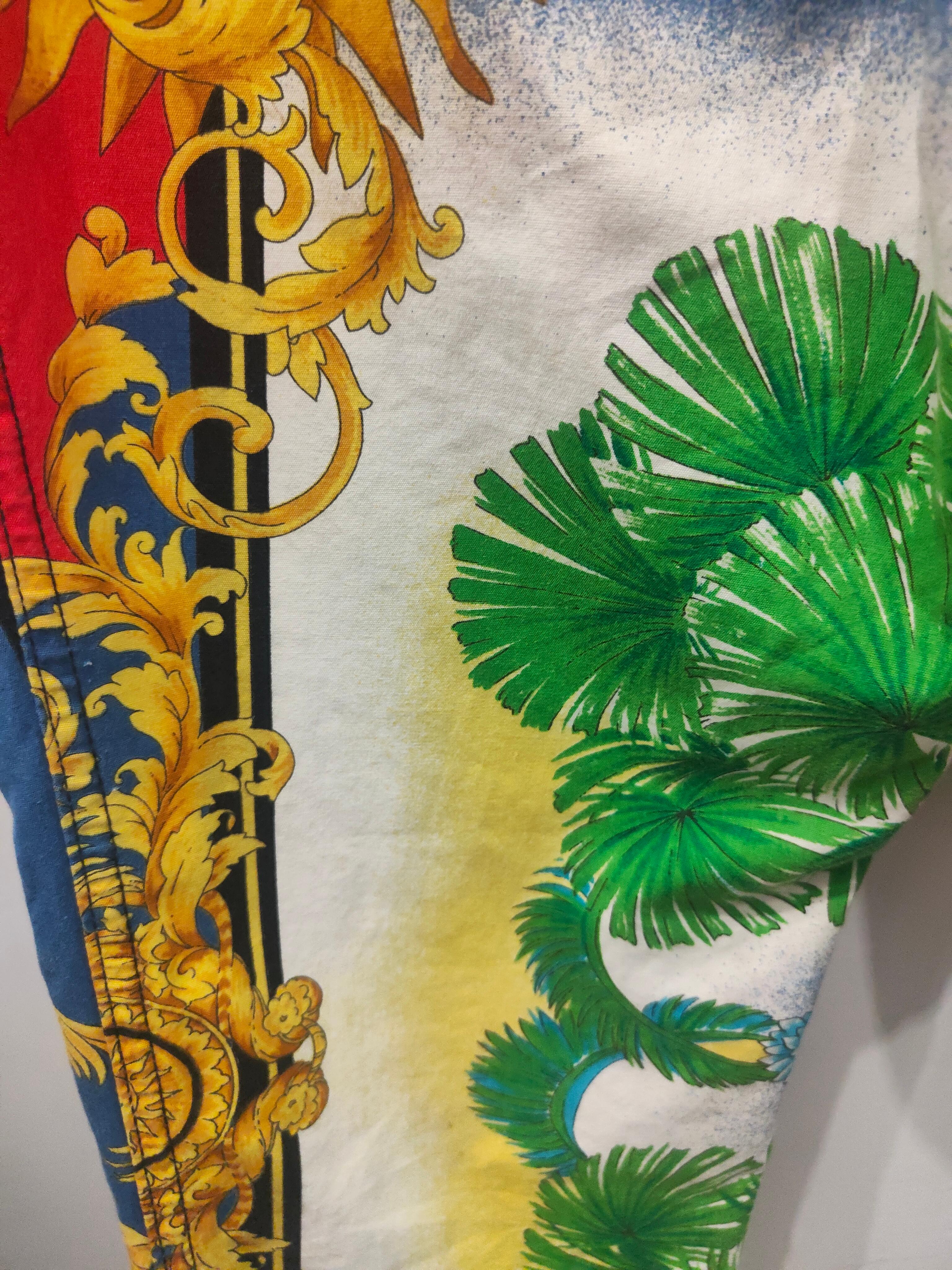 Pantalones Versace Sol Barroco en venta 3