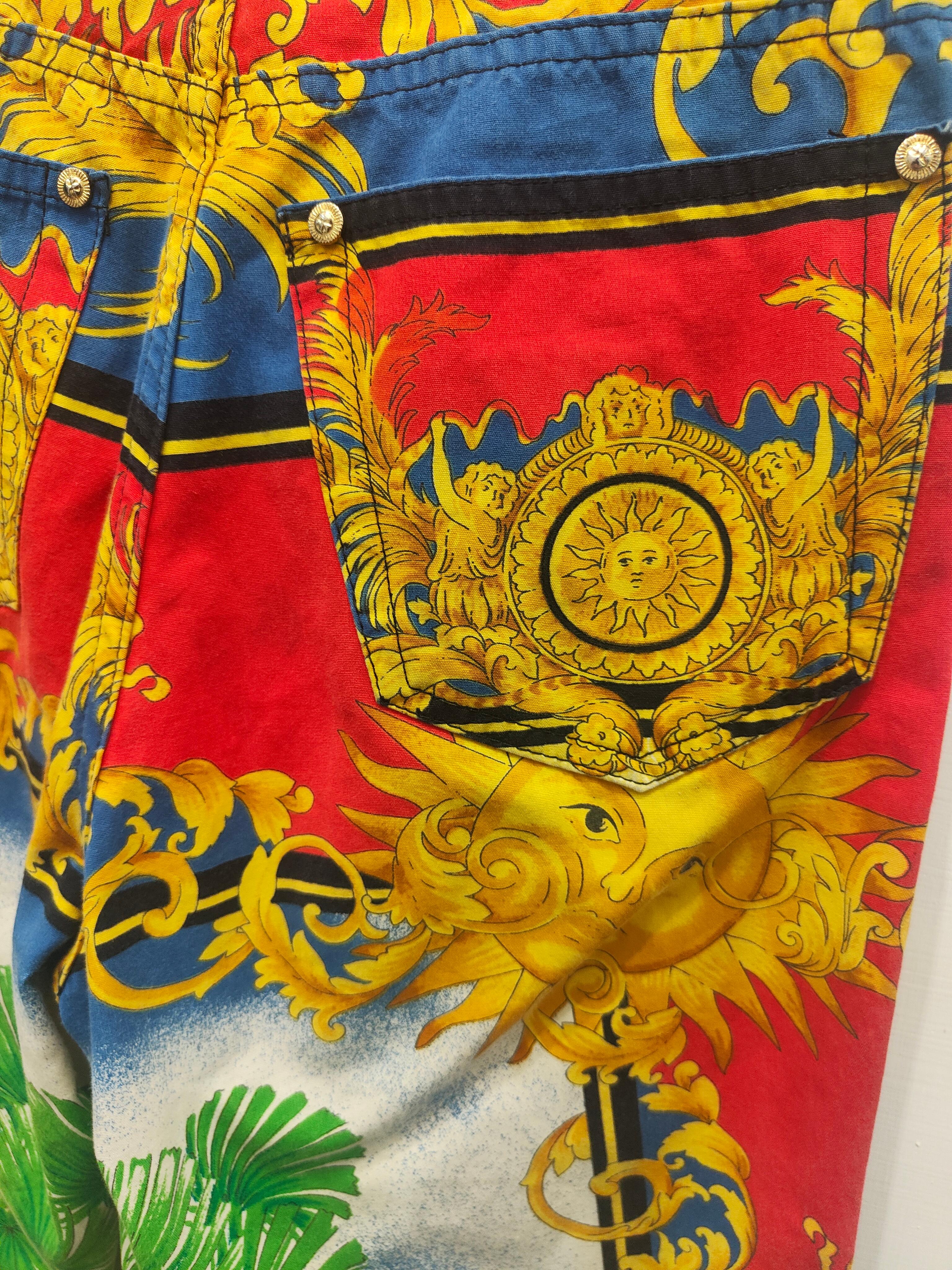 Pantalones Versace Sol Barroco en venta 4
