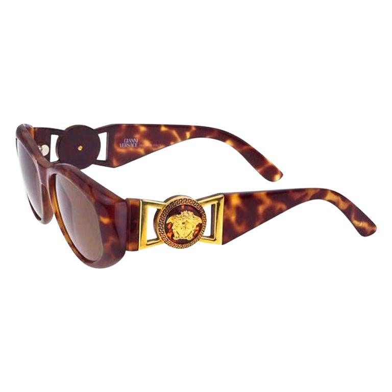 Versace Sunglasses Mod 424/M Col 869 For Sale at 1stDibs | versace glasses,  versace sale, mens versace sunglasses