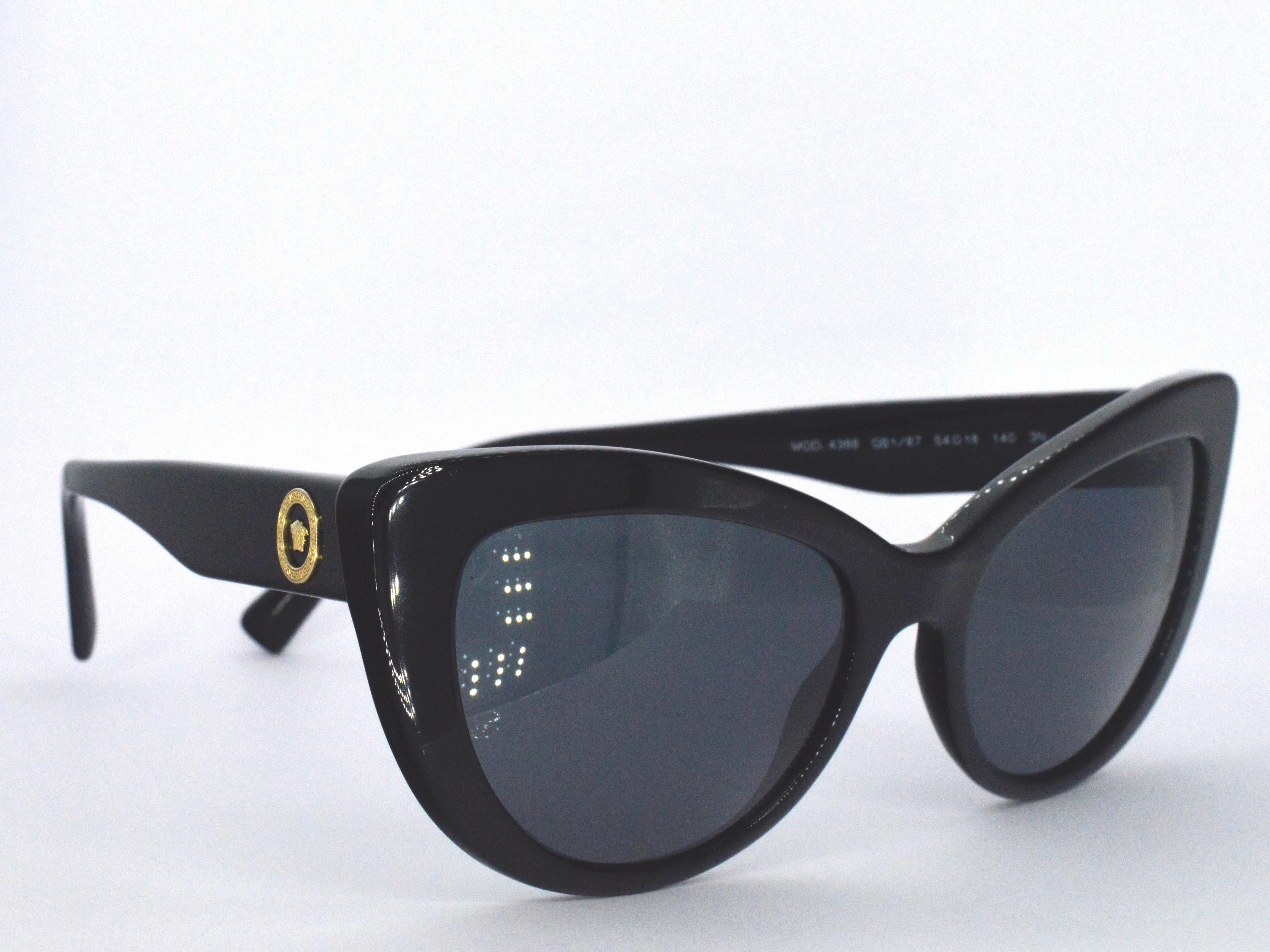 VERSACE - sunglasses VE4388 GB1/87 In Excellent Condition For Sale In AMSTELVEEN, NH