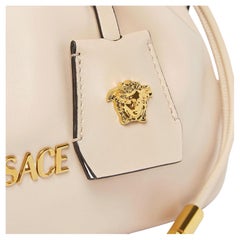Versace Tag Mini Bag — Ivory
