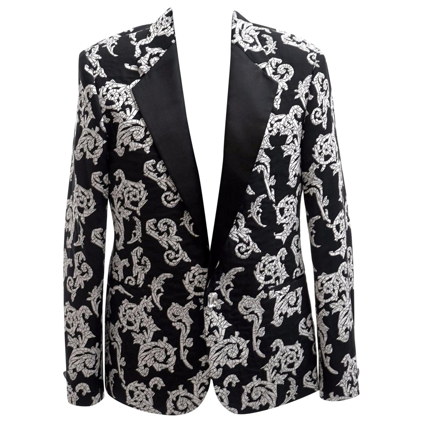 versace collection men's blazer