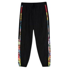 Versace Tapered printed shell pants